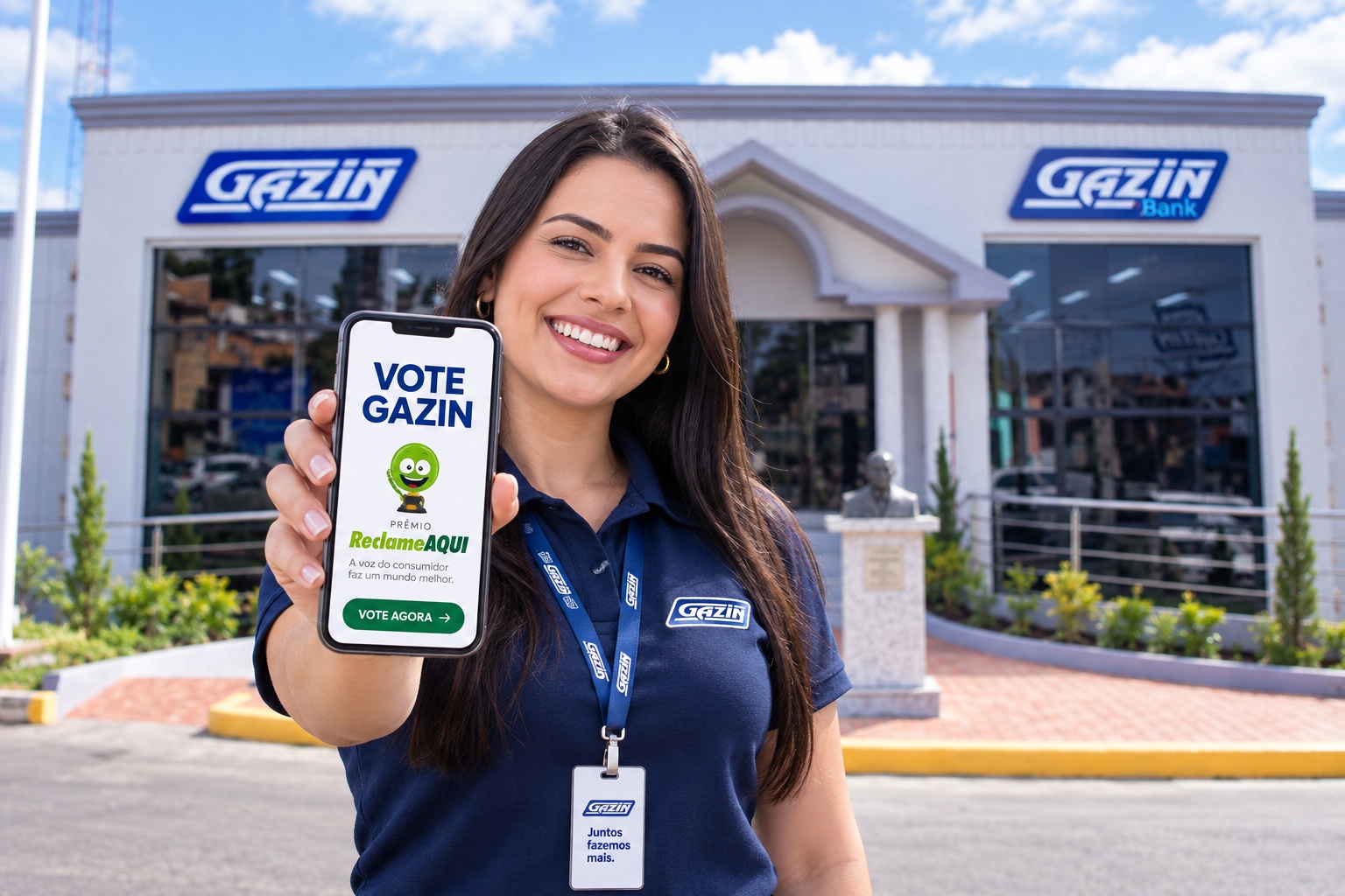 Gazin concorre em cinco categorias no Prêmio Reclame AQUI 2026