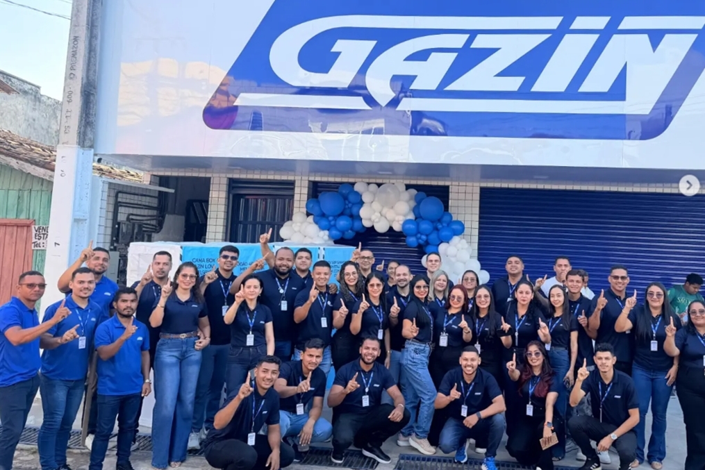 Gazin inaugura loja em Acará (PA), supera meta e alcança R$ 552 mil em vendas