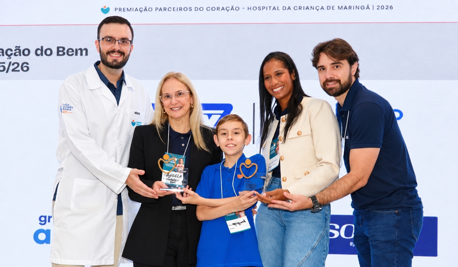 Hospital da Criança de Maringá homenageia Instituto Mário Gazin no 1º Encontro de Parceiros do Coração