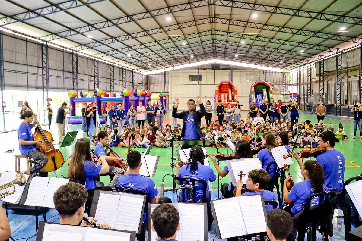 Mostra Cultural aproxima estudantes da música e destaca projetos do Instituto Mário Gazin